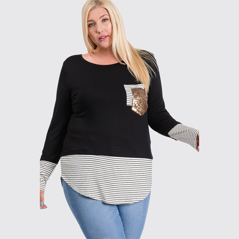 Curve Sule Top (Black)