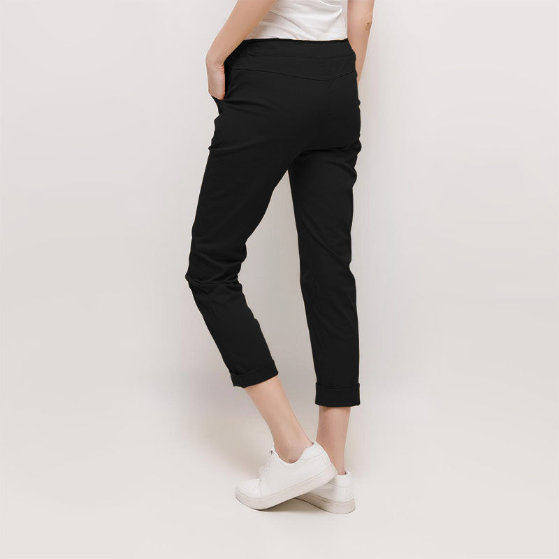 Emily Chino Trousers (Black)