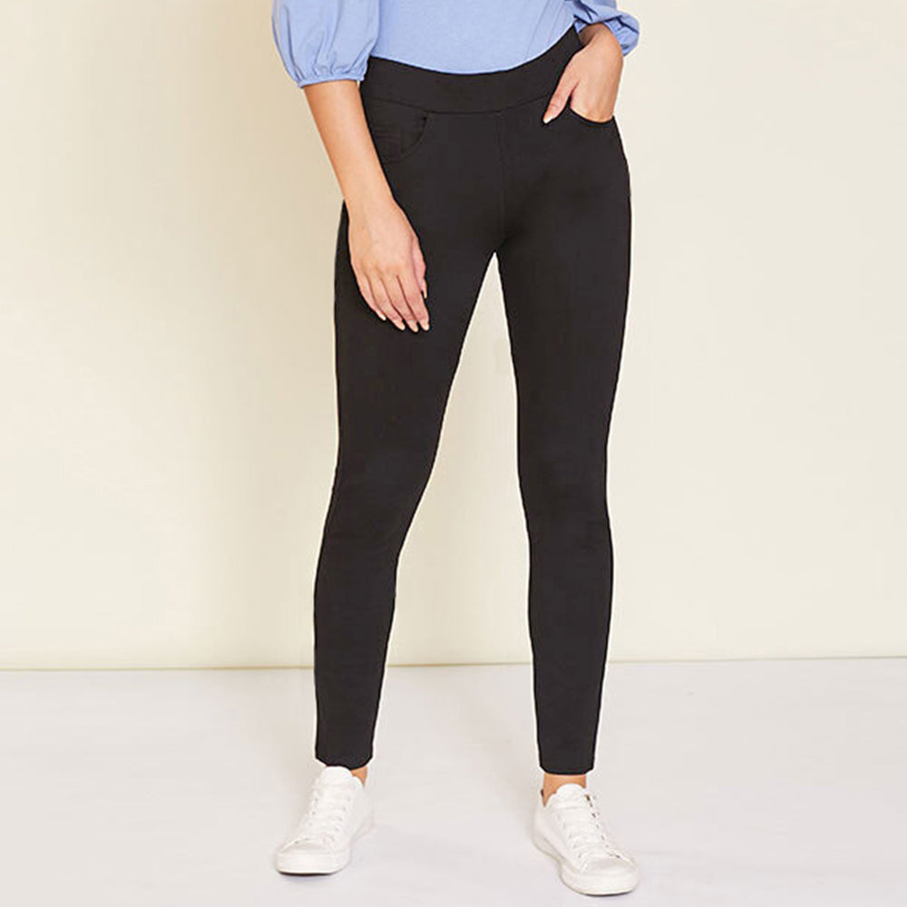 Chloe Leggings (Black) - The Casual Company