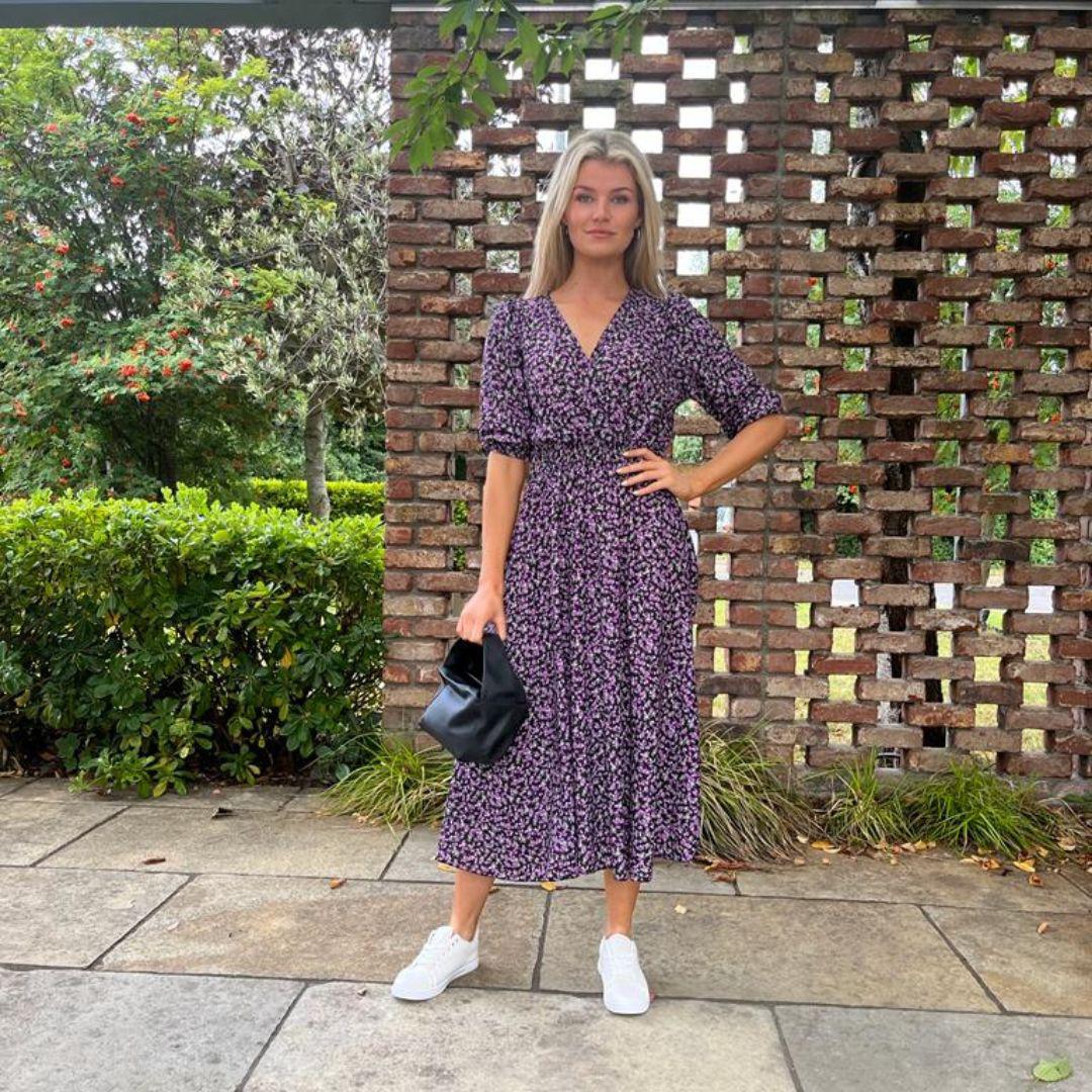 Daisy Dress (Lilac Floral)