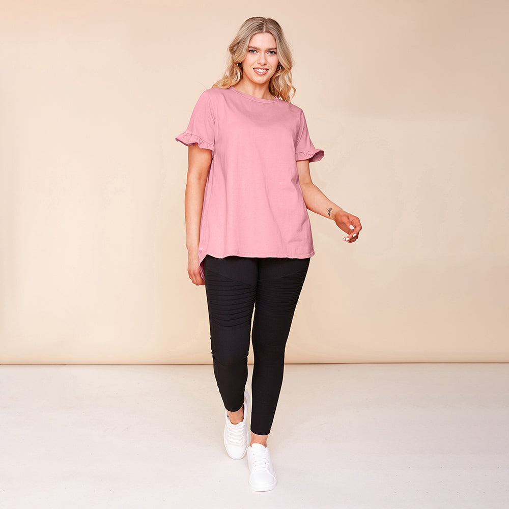 Naomi Top (Dusty Rose) - The Casual Company