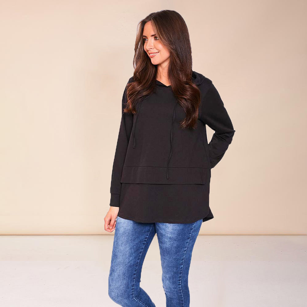 Aria Hoody (Black) - The Casual Company