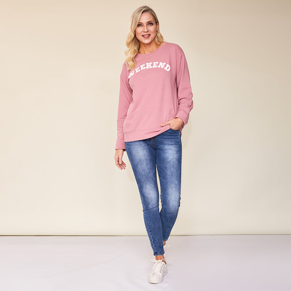 Hudson Sweatshirt (Pink)