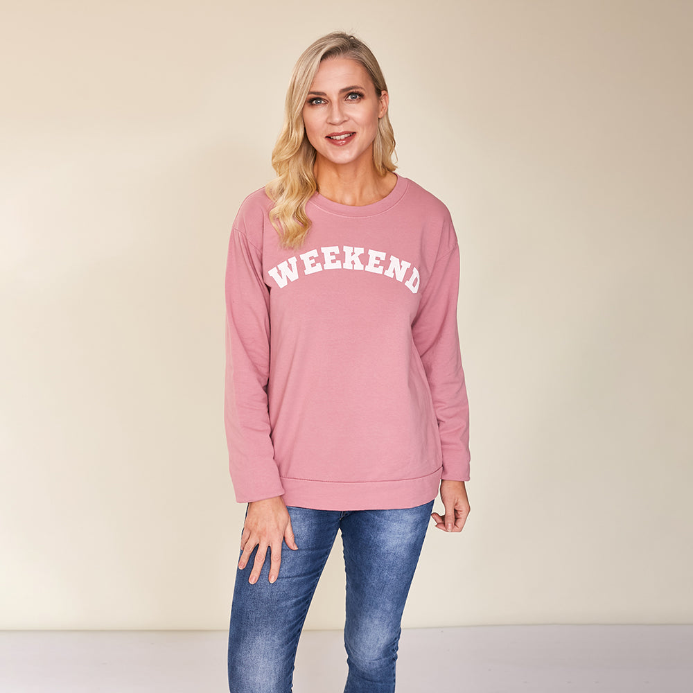 Hudson Sweatshirt (Pink)