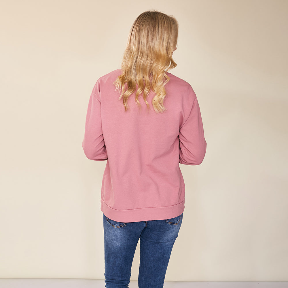 Hudson Sweatshirt (Pink)