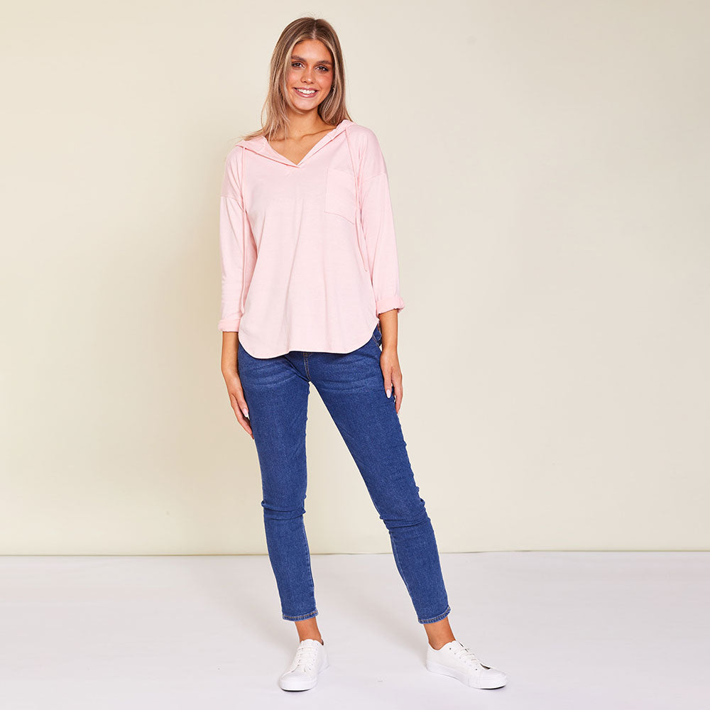 Darcey Hoody (Baby Pink)