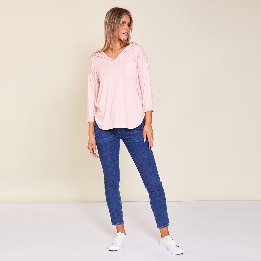 Darcey Hoody (Baby Pink)