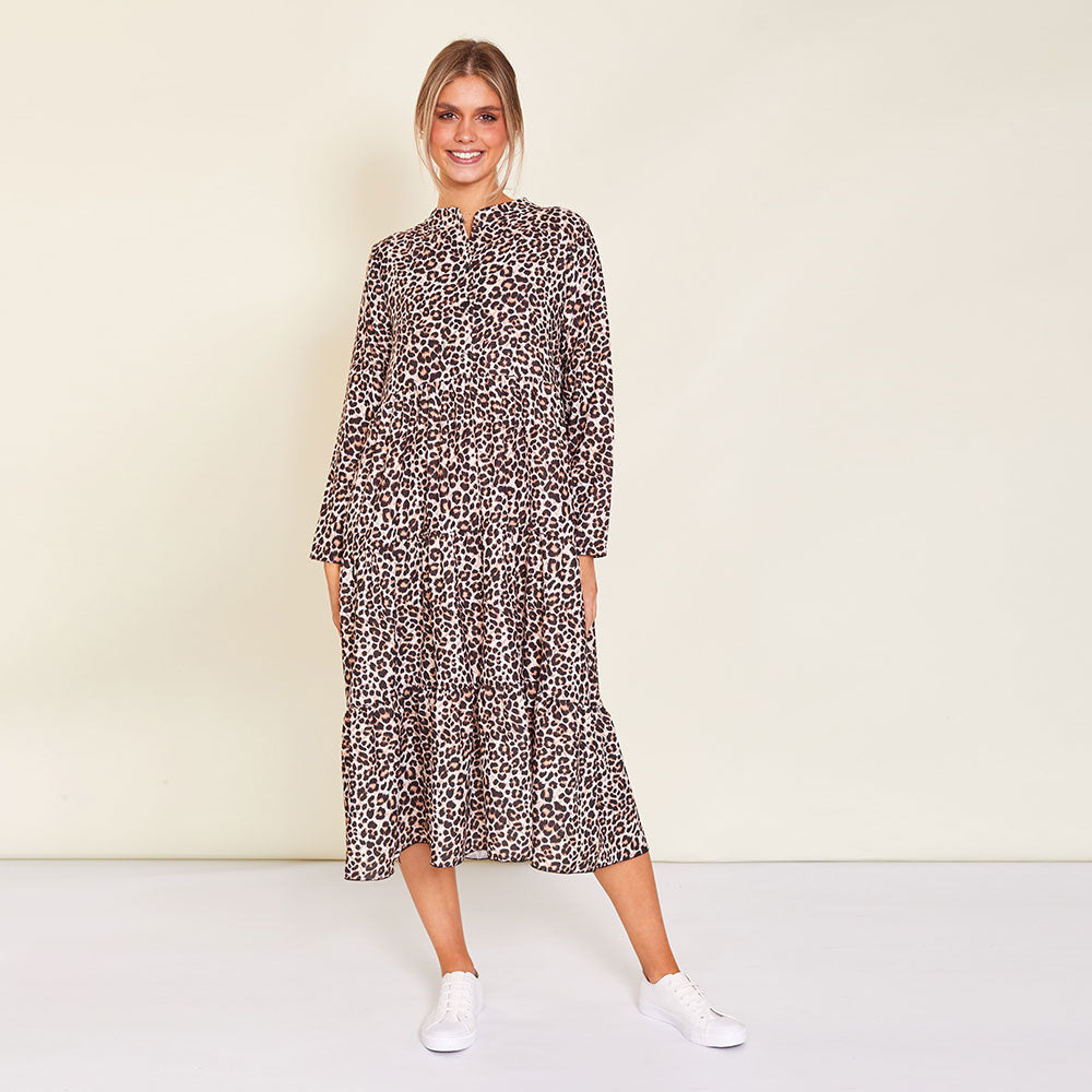 Orla Dress (Leopard)