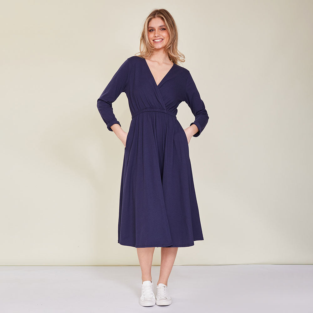 Sutton Dress (Navy)