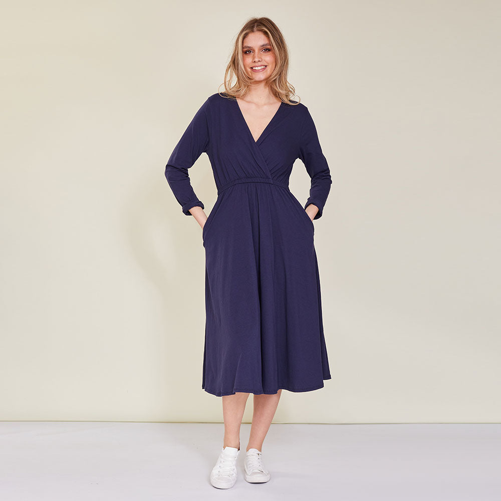 Sutton Dress (Navy)