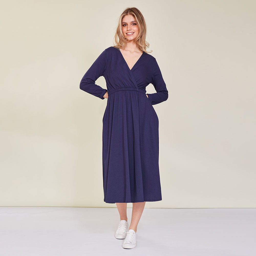 Sutton Dress (Navy)