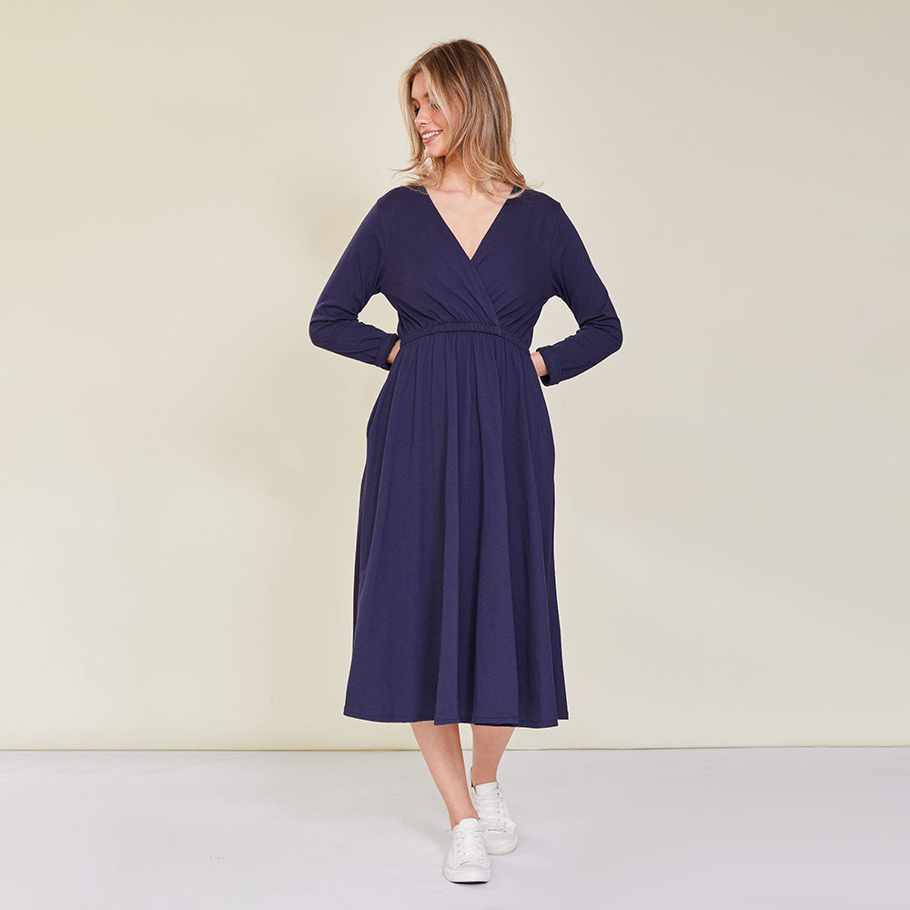 Sutton Dress (Navy)