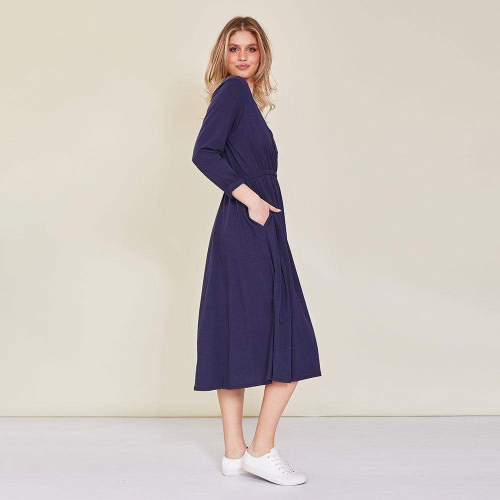Sutton Dress (Navy)