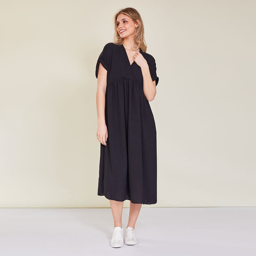 Billy Dress (Black) - The Casual Company