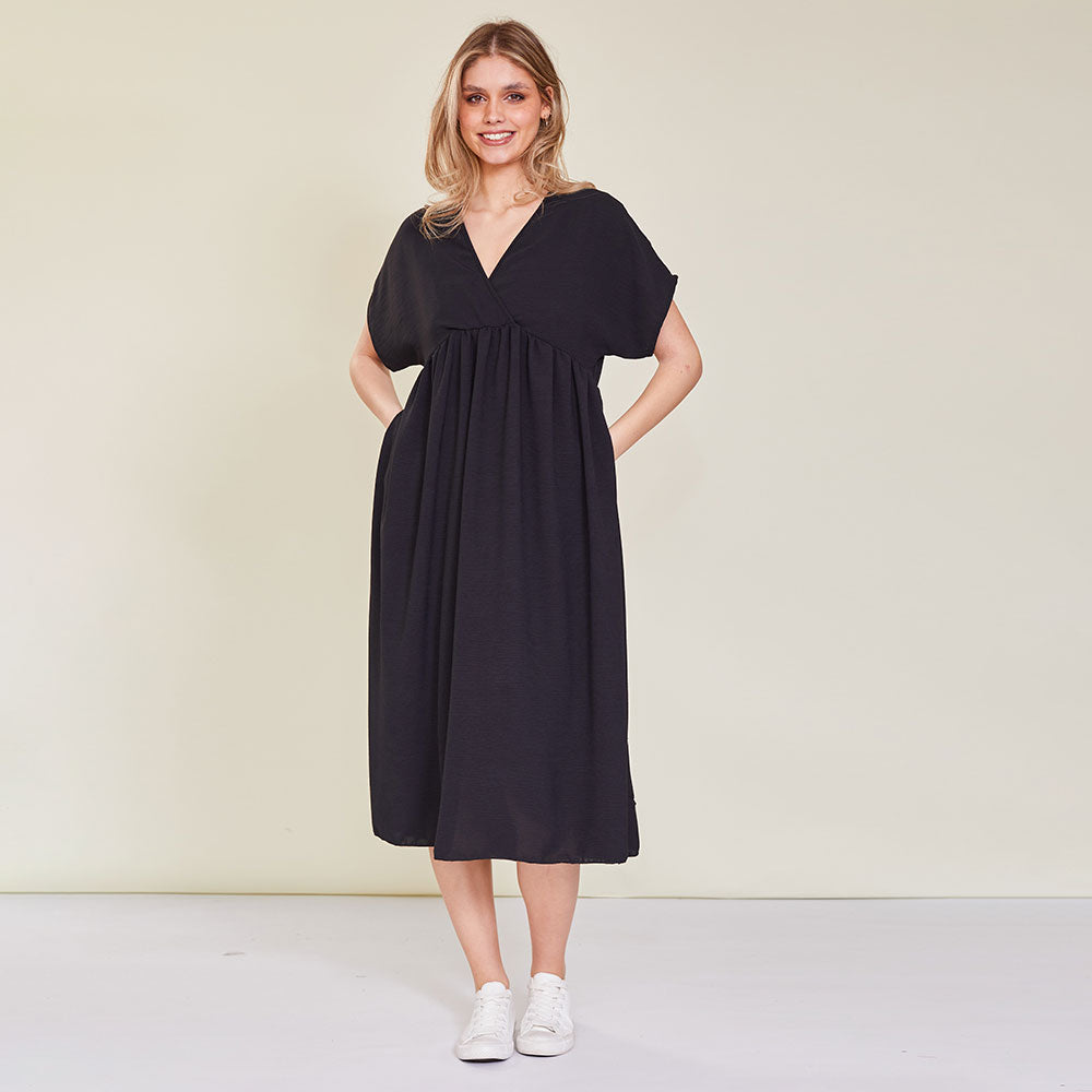 Billy Dress (Black) - The Casual Company
