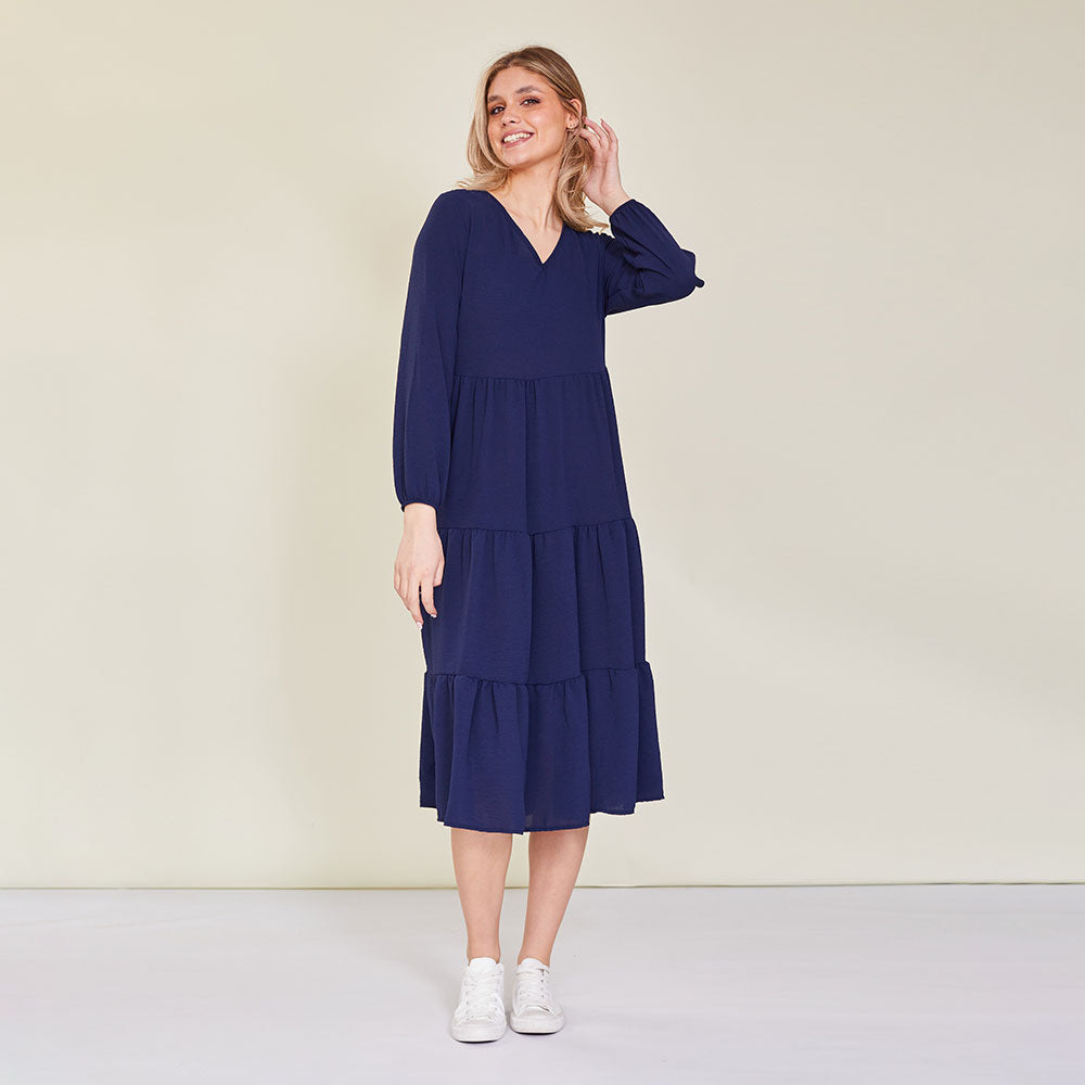 Sofia Dress (Navy)