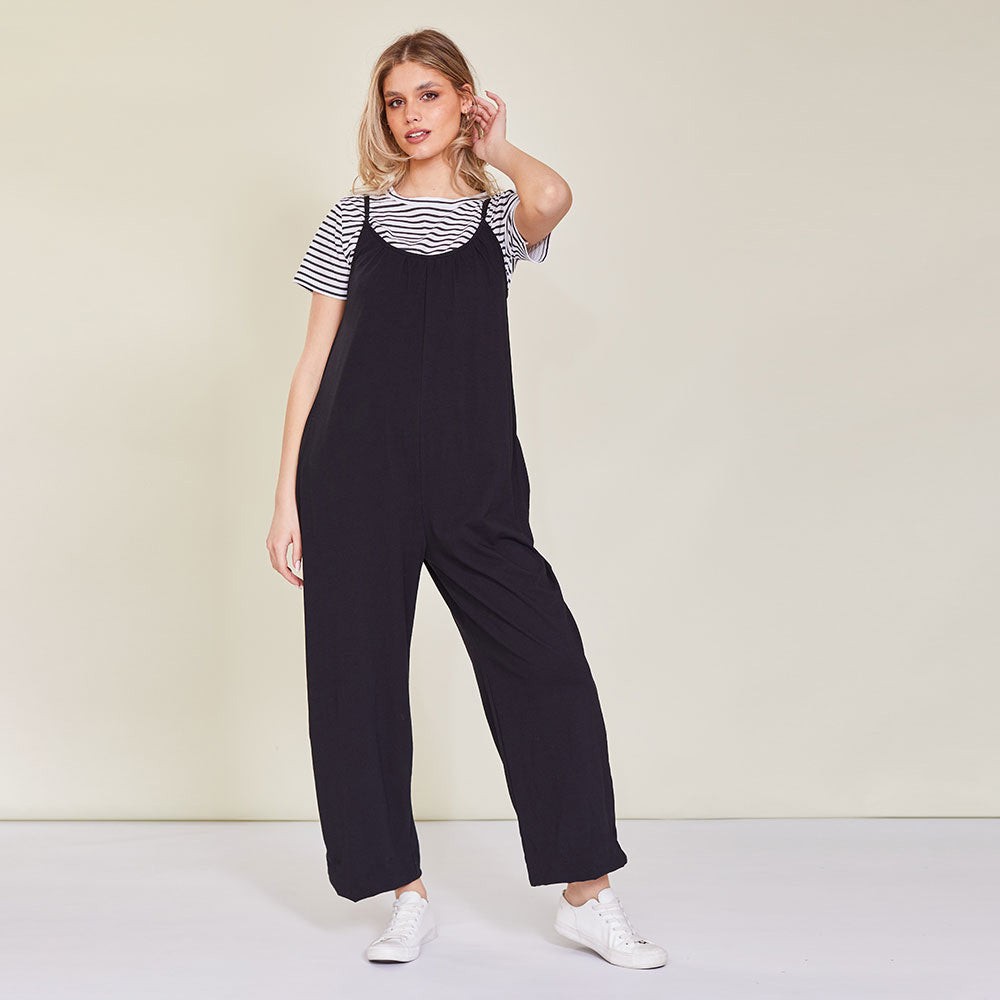 Fern Jumpsuit (Black)