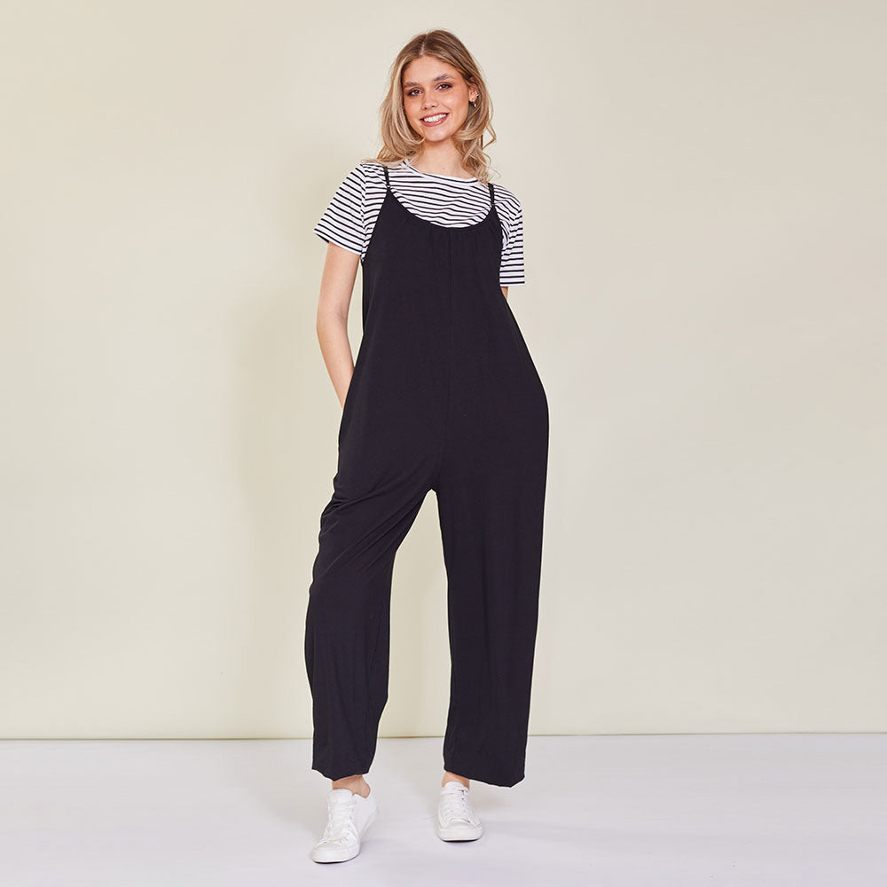 Fern Jumpsuit (Black)