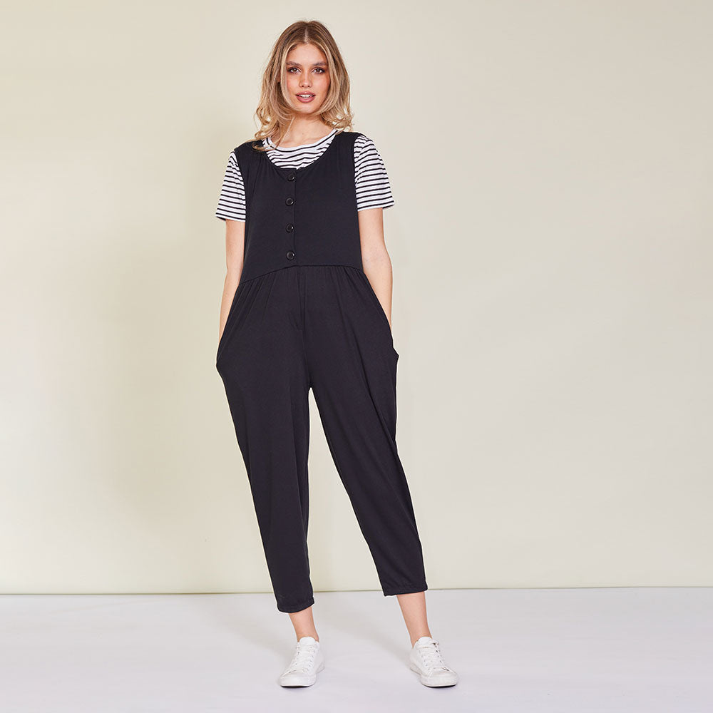 Penny Jumpsuit (Black)