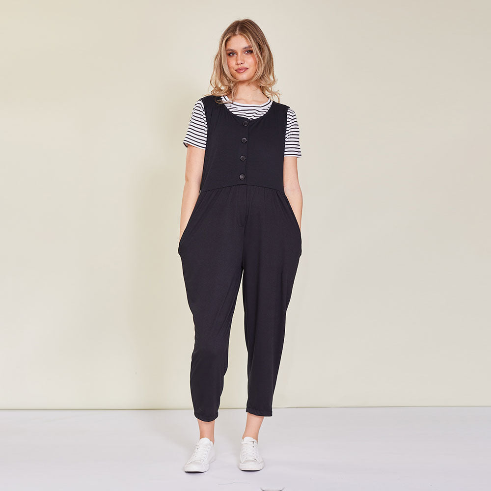 Penny Jumpsuit (Black)
