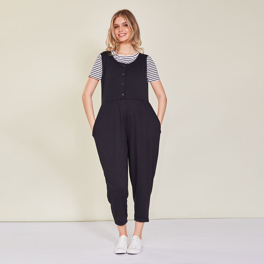 Penny Jumpsuit (Black)