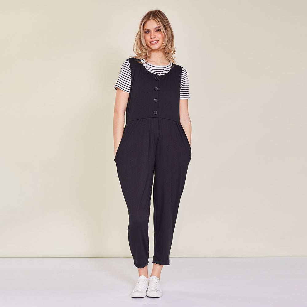 Penny Jumpsuit (Black)