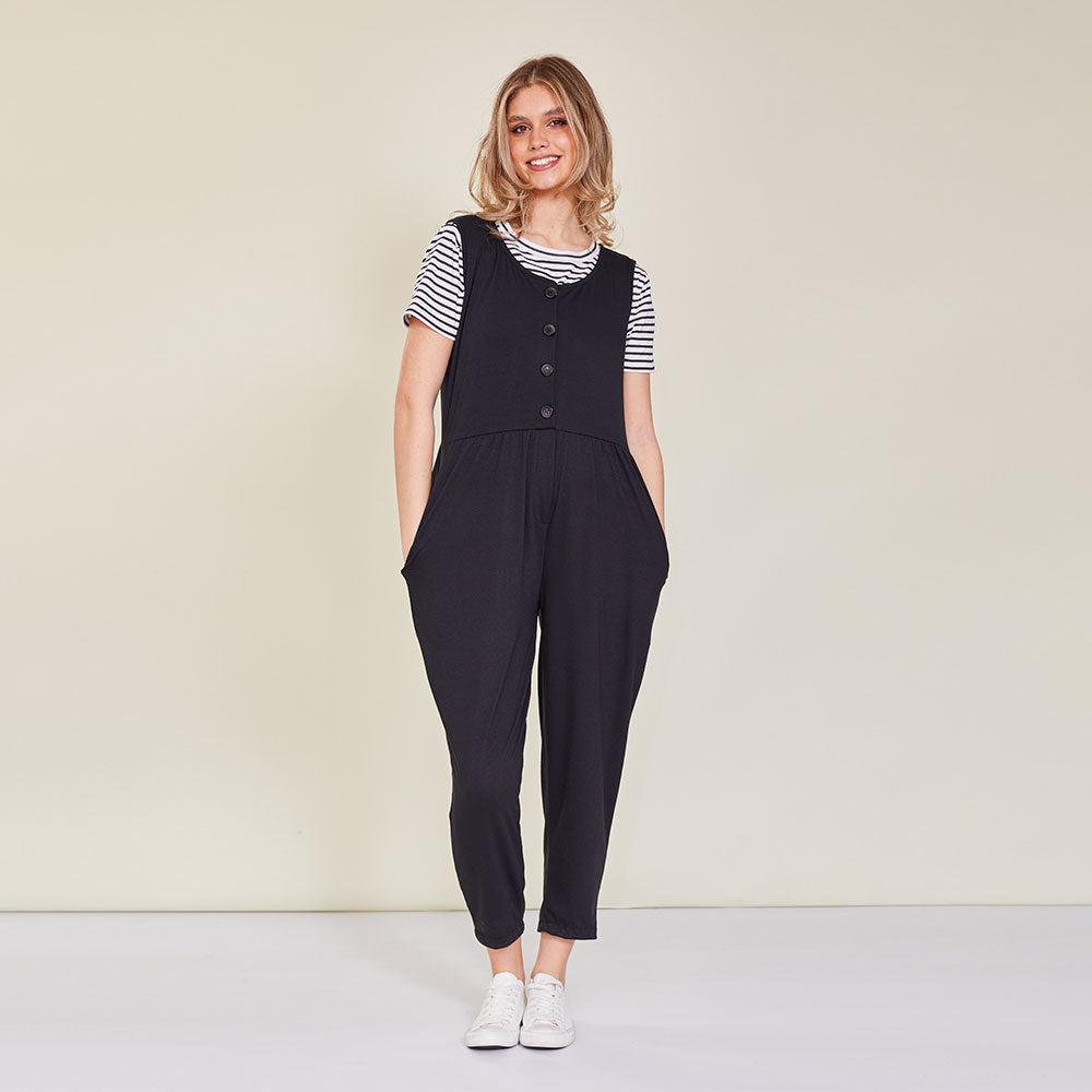 Penny Jumpsuit (Black)