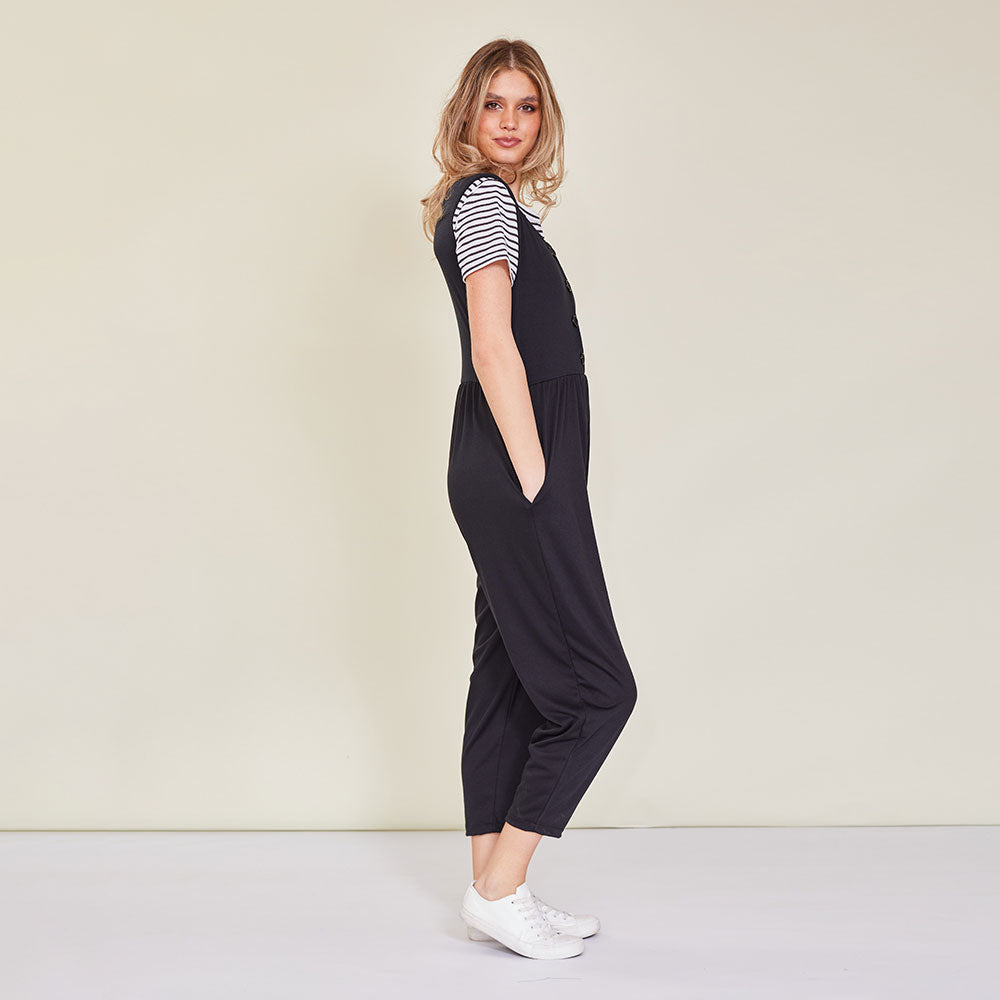 Penny Jumpsuit (Black)