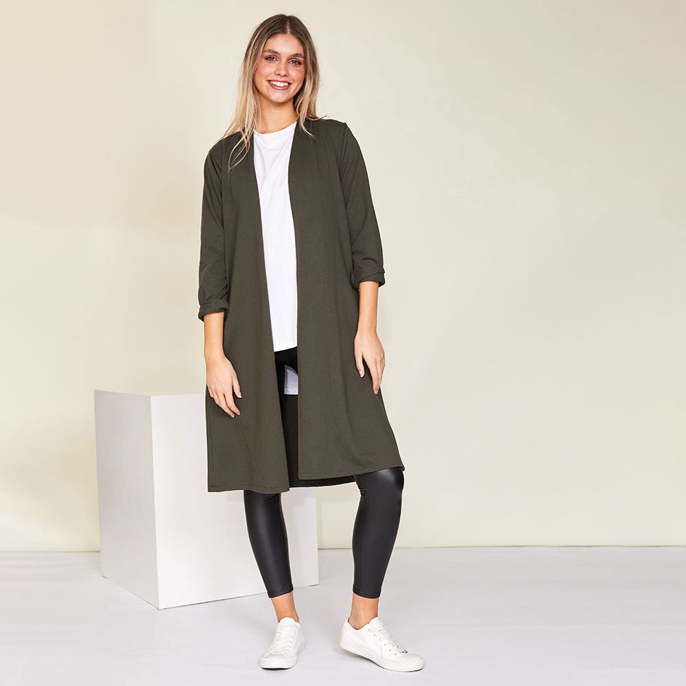 Janice Cardigan (Khaki)
