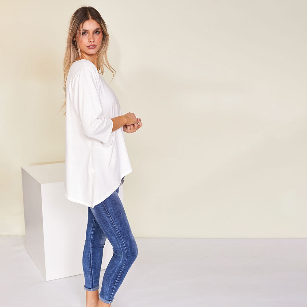 Andrea Top (White)