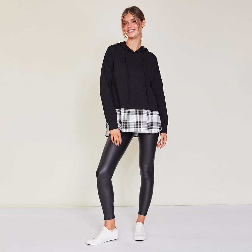 Bailey Hoody (Black Jersey)