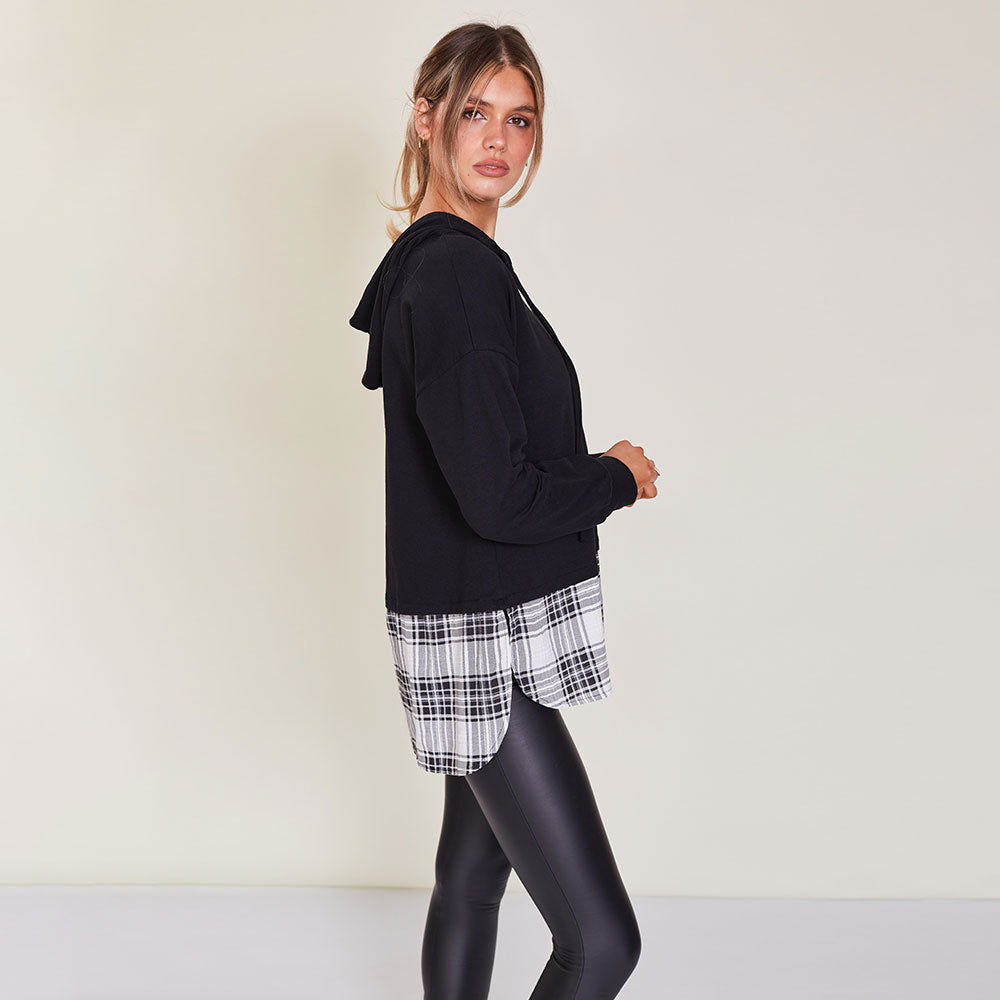 Bailey Hoody (Black Jersey)