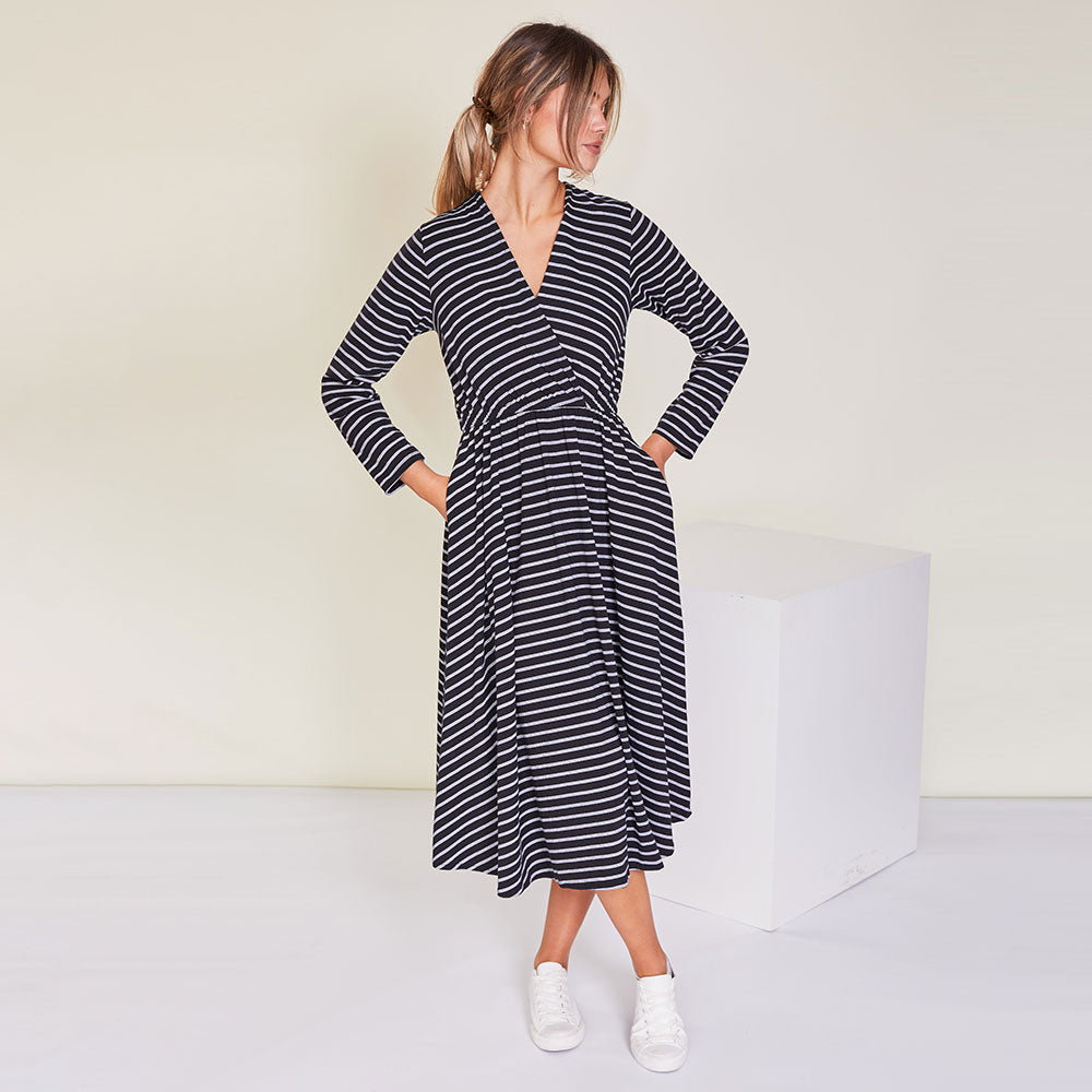 Sutton Dress (Stripe)