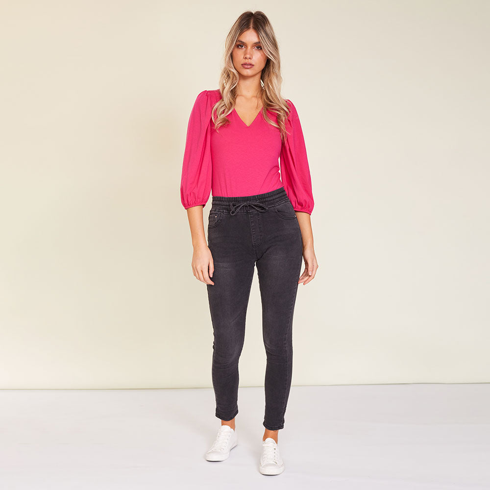 Georgie Bodysuit (Fuschia)