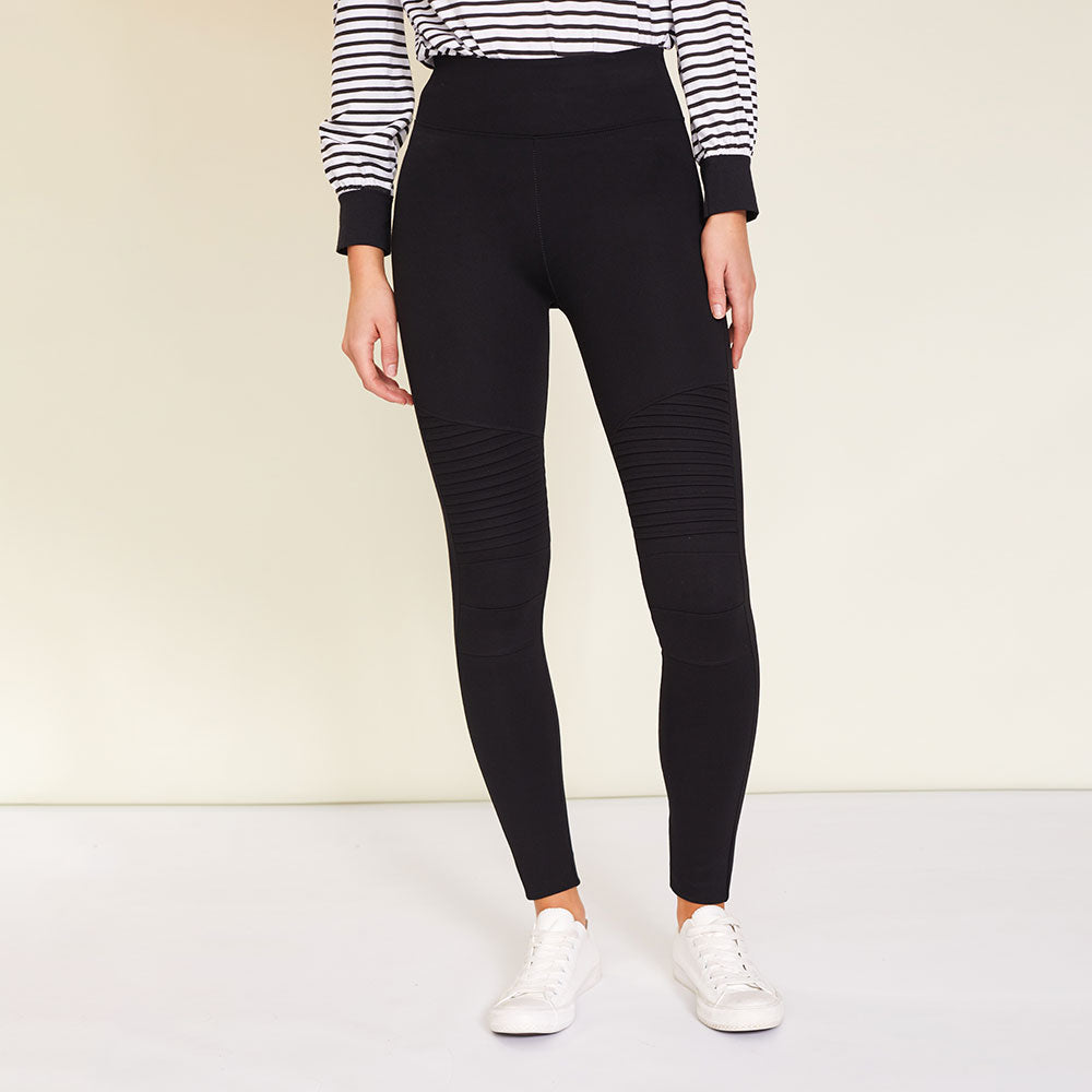 Jade Biker Spandex Legging (Black)