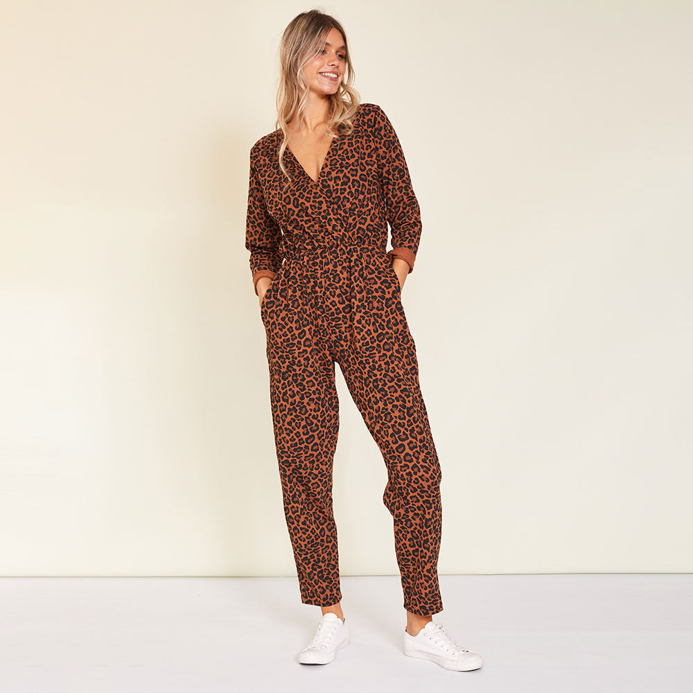 GiGi Jumpsuit (Leopard)
