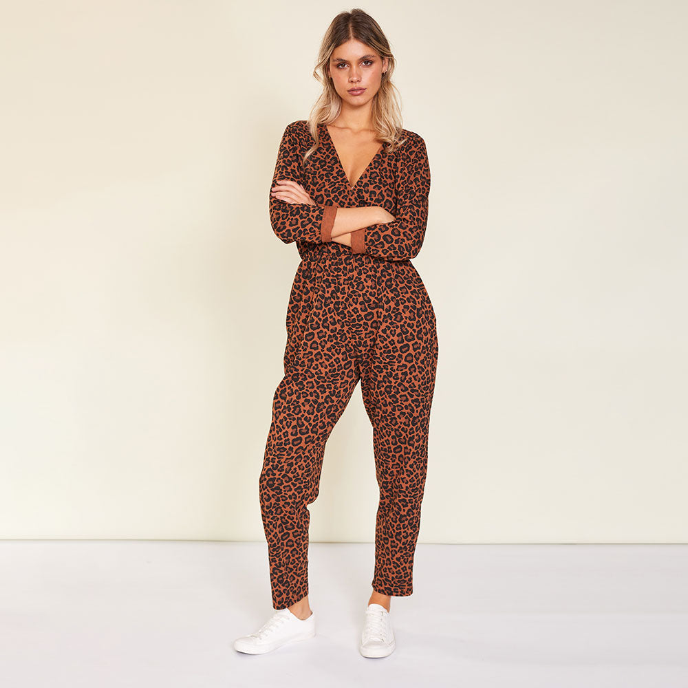 GiGi Jumpsuit (Leopard)
