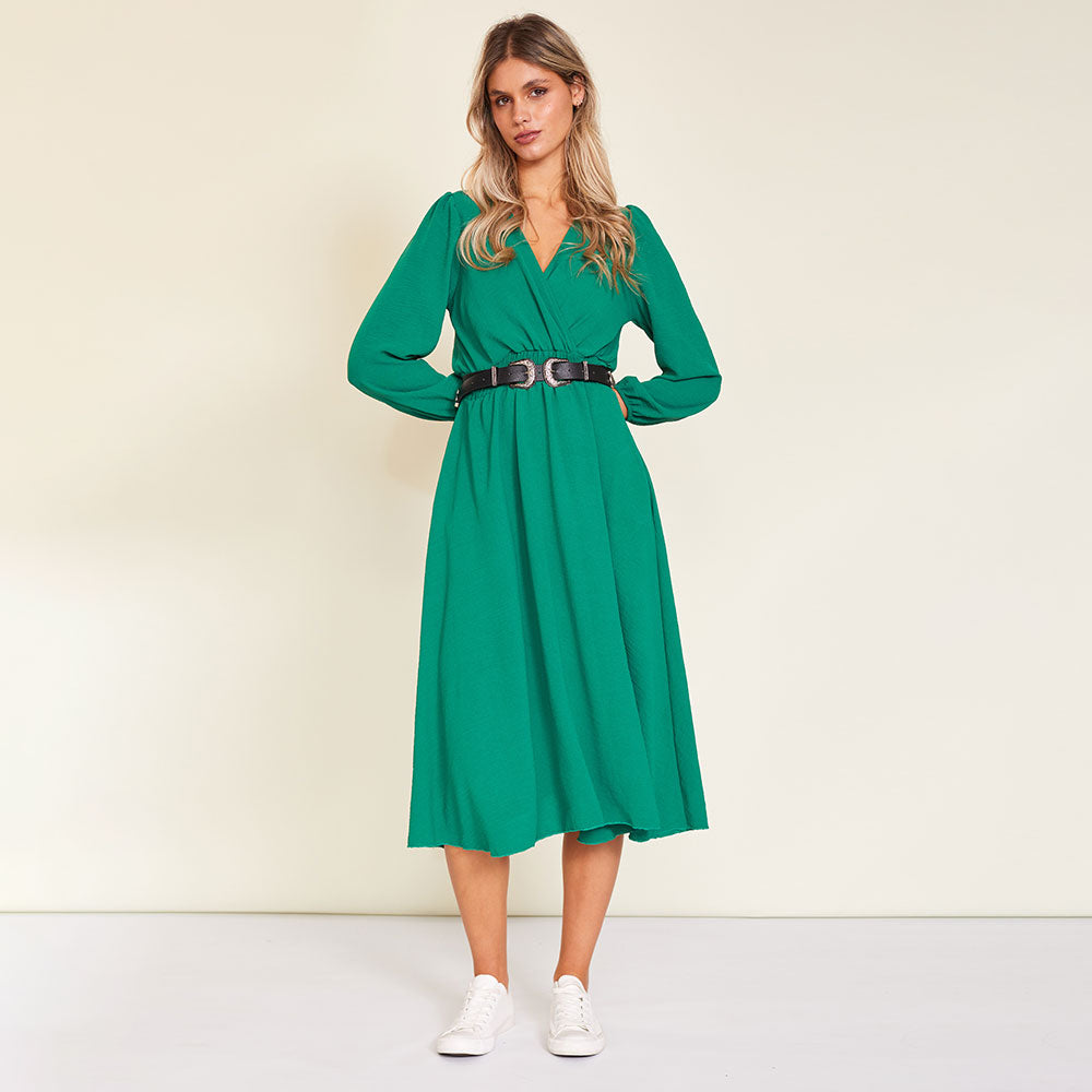 Carrie Dress (Forest Green)