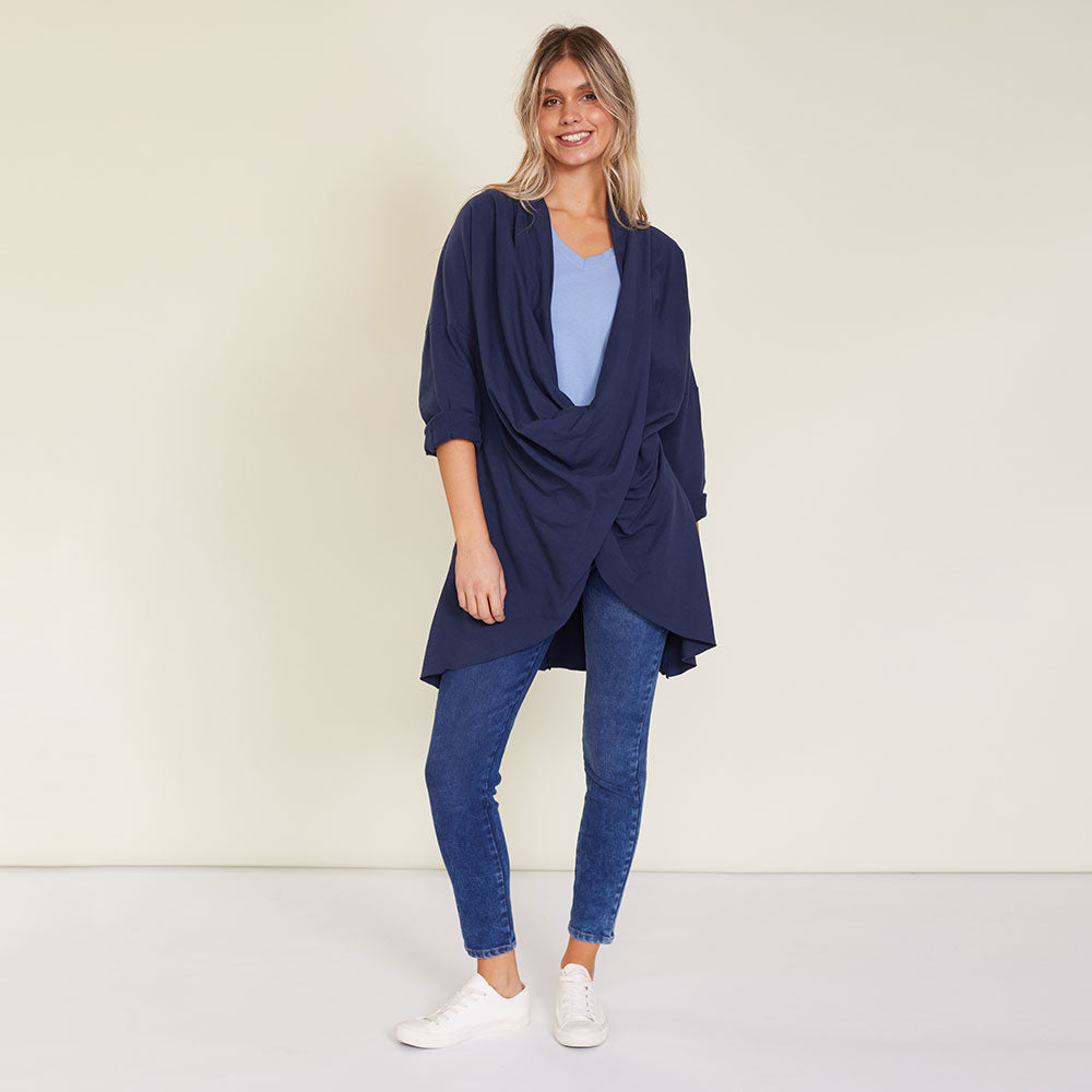 Suki Cardigan (Navy)