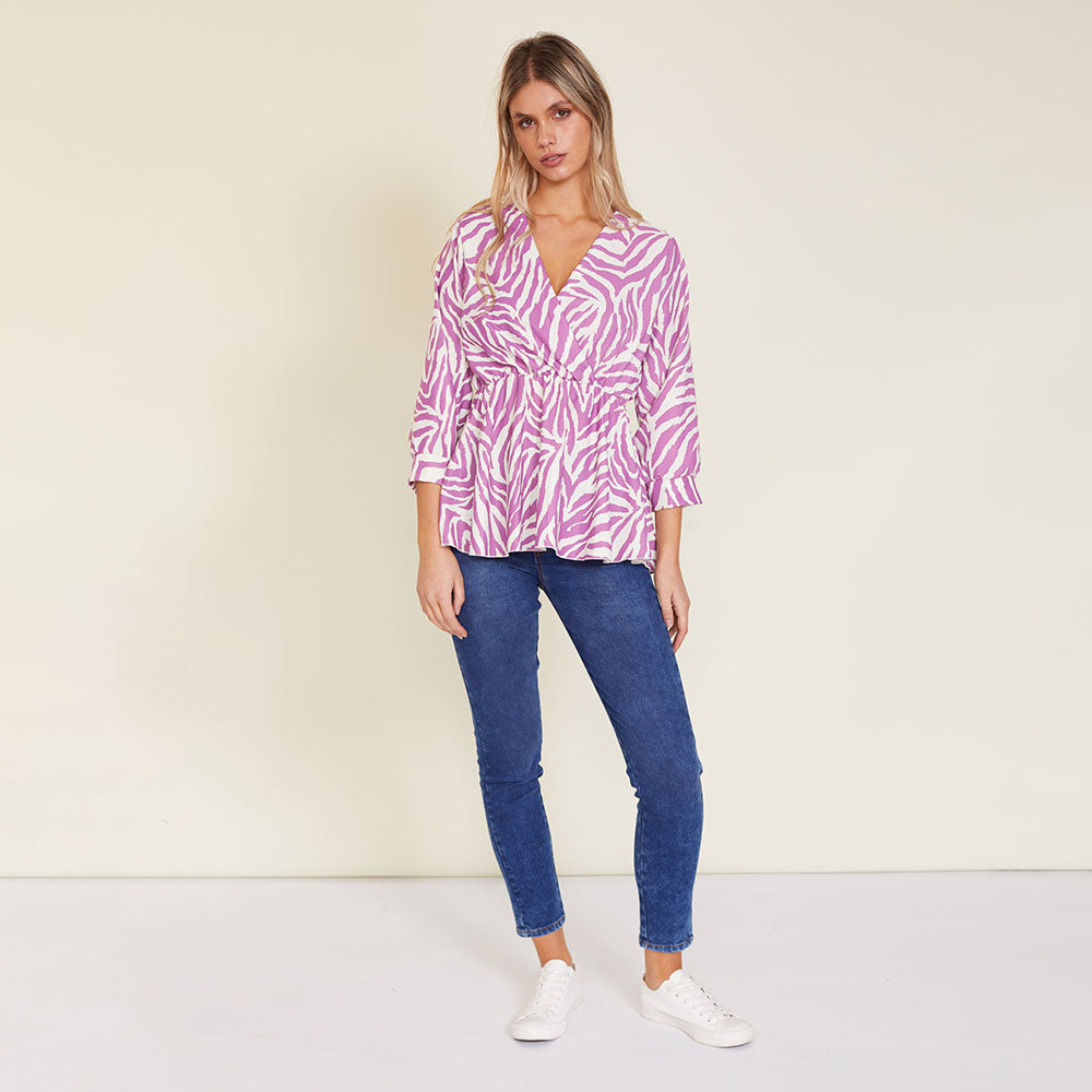 Pearl Top ( Zebra Lilac)