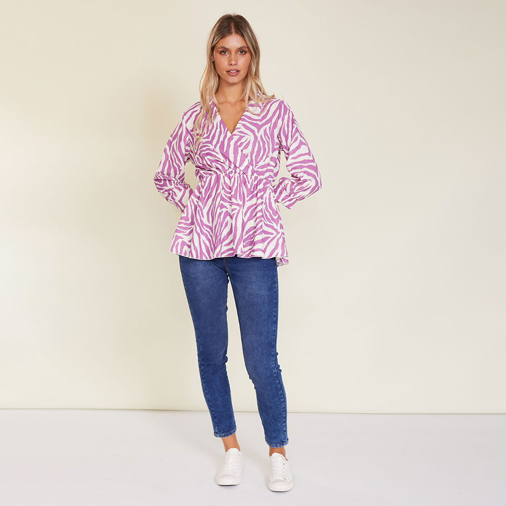 Pearl Top ( Zebra Lilac)