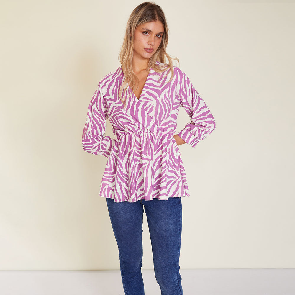 Pearl Top ( Zebra Lilac)