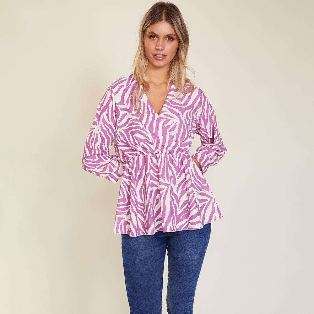 Pearl Top ( Zebra Lilac)