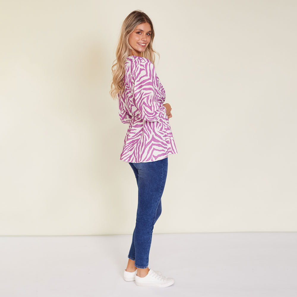Pearl Top ( Zebra Lilac)