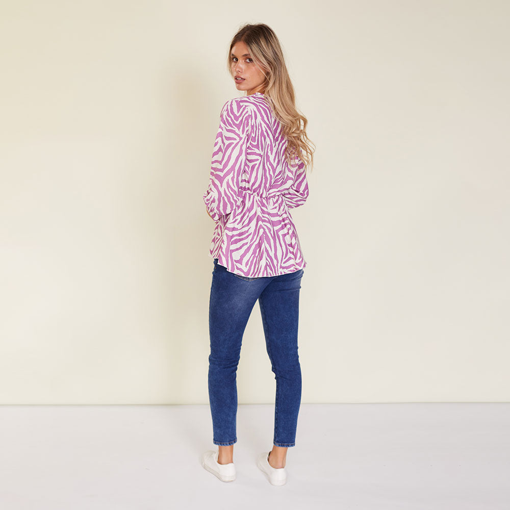 Pearl Top ( Zebra Lilac)