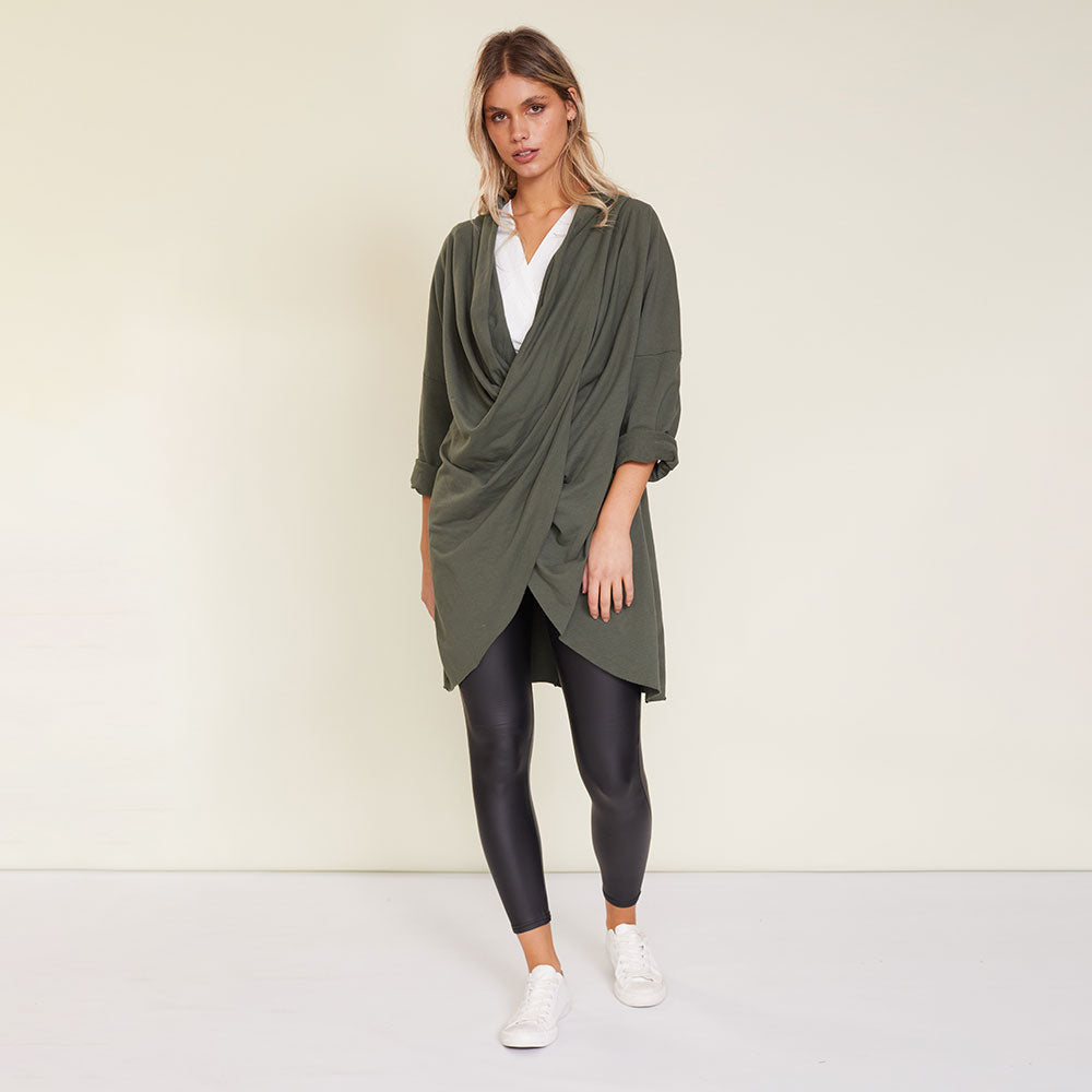 Suki Cardigan (Khaki)