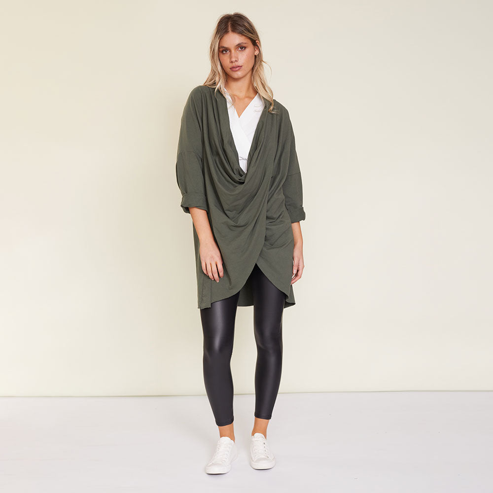 Suki Cardigan (Khaki)