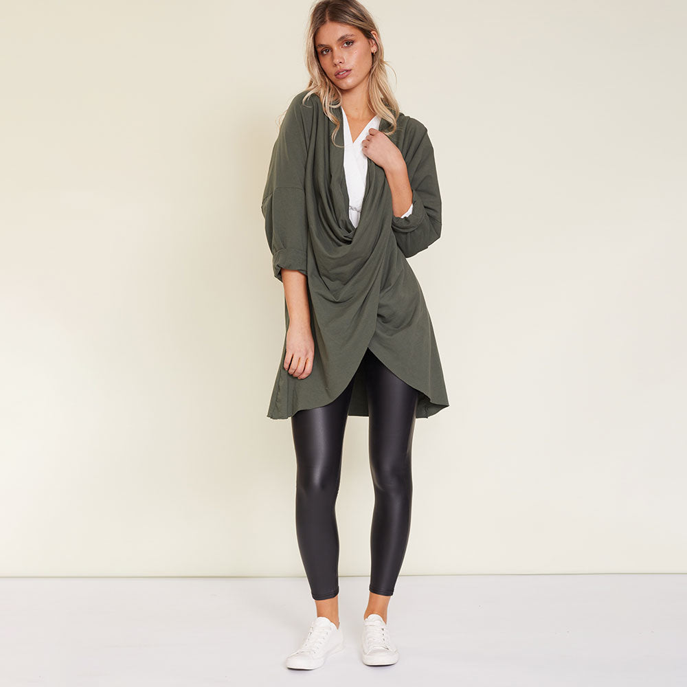 Suki Cardigan (Khaki)