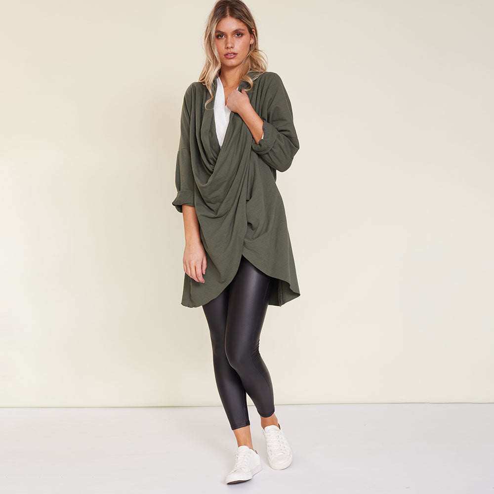 Suki Cardigan (Khaki)