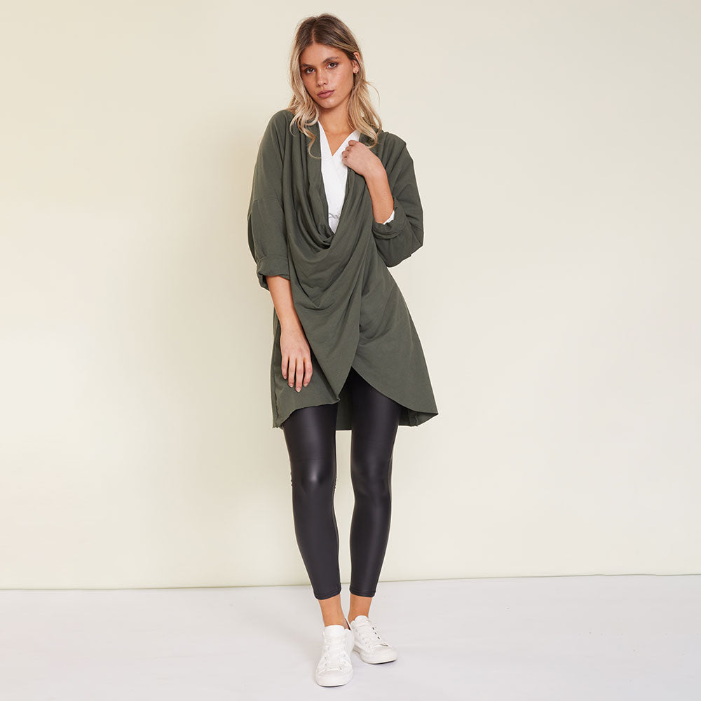 Suki Cardigan (Khaki)